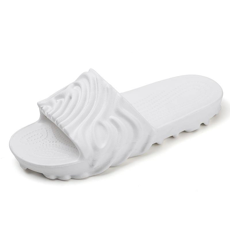 Modne Duże Rozmiary 46 Męskie Kapcie Masujące Dla Par Domowe Buty Łazienkowe Antypoślizgowe Męskie Luksusowe Klapki Letnie Buty Plażowe Miękkie