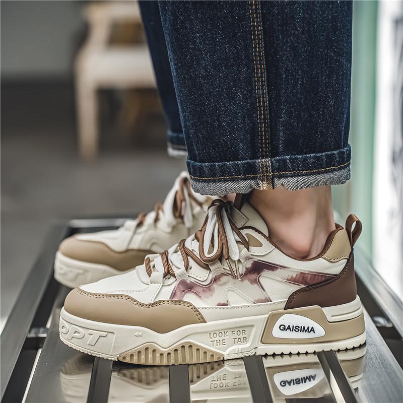 

Fashion Vulcanized For Shoes Men Trend Casual Sneakers Shoes For Men Sneakers Men s Shoes Street Style Walking Shoes Men 39 синий
