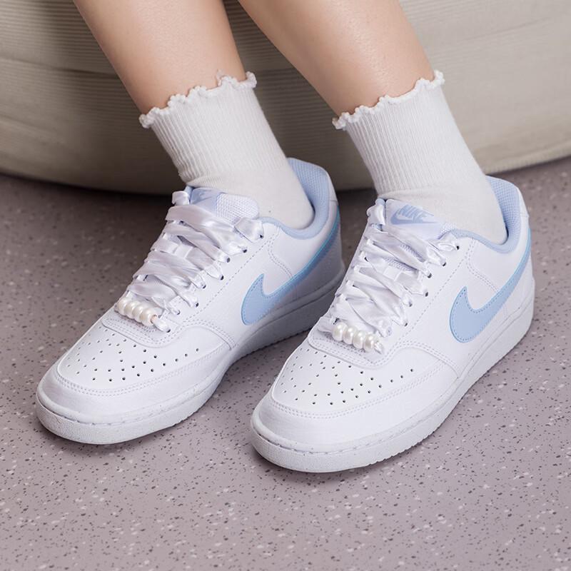 Nike Women s Court Lifestyle Low-Top Sneakers Women US 8.5 белый