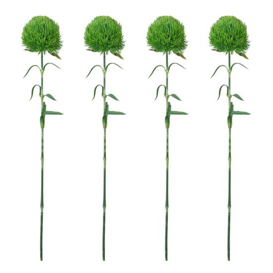 Fake Dianthus Artificial Greenery Stem Realistic Dianthus Trick Plant for Home Kitchen Wedding Courtyard Decoration