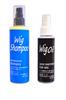 MilicaBooks Wig Oil and Shampoo Set, Wig-Specific Care, Shine, Anti-Static, Fragrance-Free, Conditioner, and Rinse
