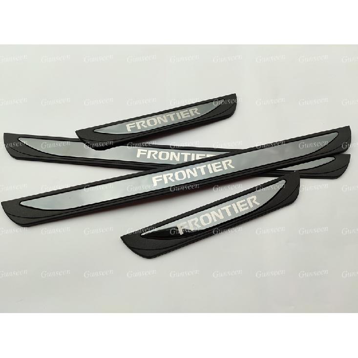 Für Nissan FRONTIER PRO 4X Autozubehör Einstiegsleisten Pedal-Verschleiss-Platte Styling Aufkleber Trim 2017