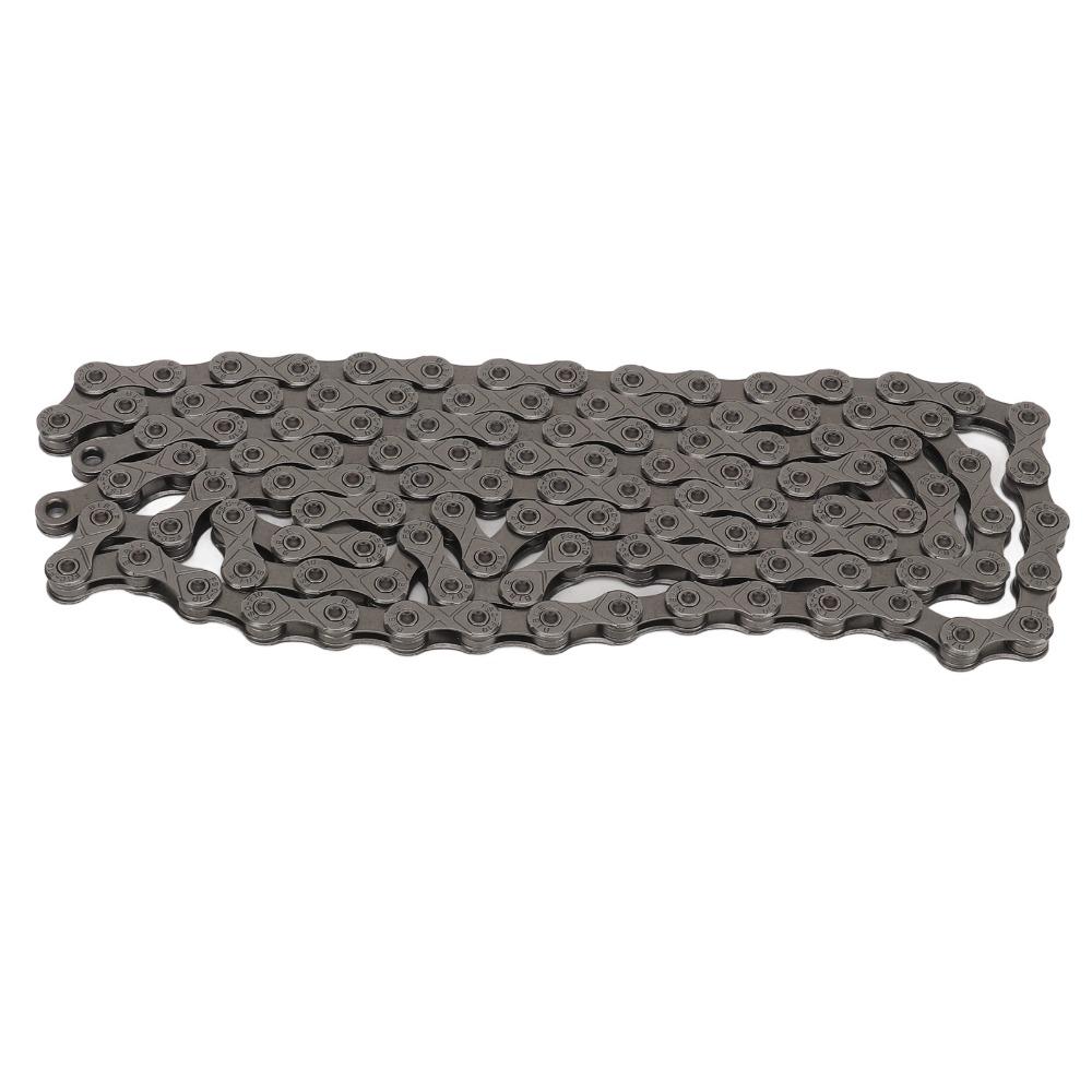 Medium Carbon Steel Bike Chain 116 Links Replacement Chain for Mountain, Road and Folding Bikes