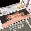 Taylor Theme Mouse Pad, Non Slip Rubber Base, Multifunctional Office & Home Decor, Perfect for Workspace Personalization.