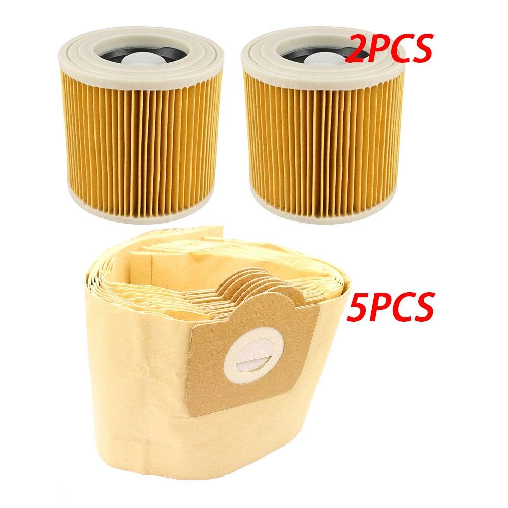 Prachový filtr pro Karcher WD2250 WD3200 MV2 MV3 WD2 WD3 Náhradní díly do vysavače Filtr HEPA