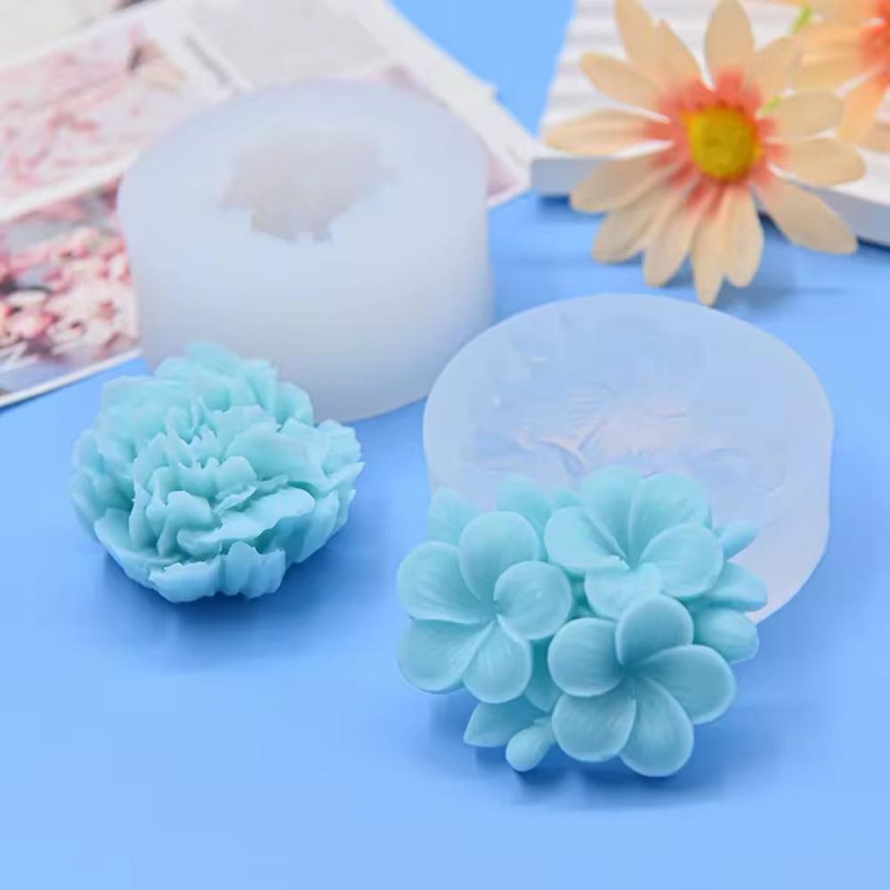 3D Nelke Blume Silikon Kuchenform Fondant Süßigkeitenform Cupcake Gelee Schokolade Kuchen Dekoration Küche Backwerkzeug Formen