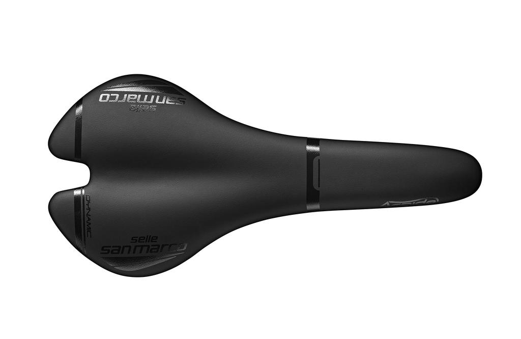 Selle Sanmarco Bicycle Road Bike Mountain MTB Saddle ASPIDE Dynamic Narrow 902MN401 Black Height 47 mm Full-Fit