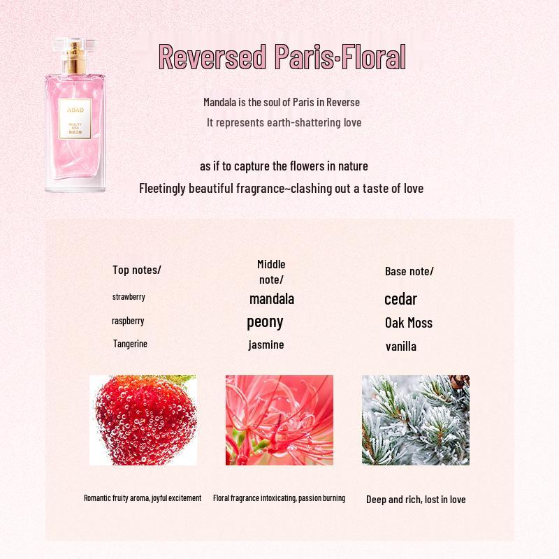 ADAD Floral Fruity Ladies Perfume - Fresh, Natural Light Fragrance