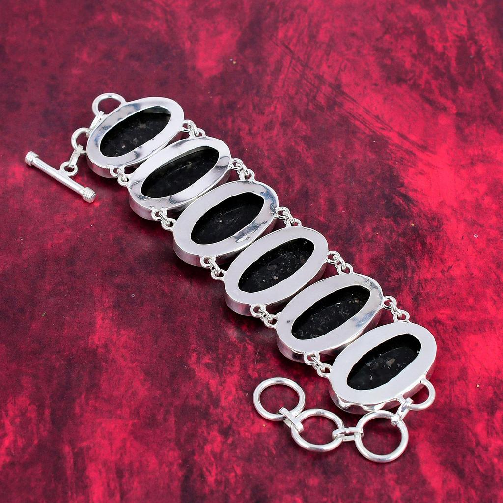 Nummite Drahokamový Náramek, 925 Pevné Sterlingové Stříbro Šperky, Designový Šperk Nastavitelný Řetízkový Náramek, Ručně Vyráběný Náramek Jako Dárek