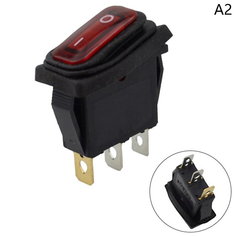 

Сверхмощный 3-контактный герметичный водонепроницаемый автомобильный кулисный переключатель с морского тумблера на лодке