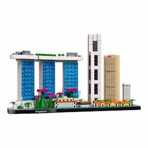 LEGO Architektur Singapur 21057 Spielzeugblock Geschenk Architektur Reisedesign Innenarchitektur Jungen Mädchen Erwachsene