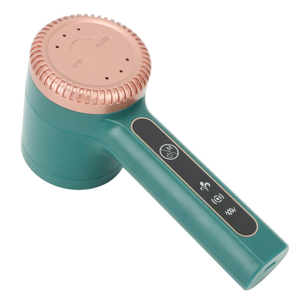Electric Lint Shaver Rechargeable USB Interface Portable Fabric Remover for Home Green