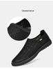 Men's Breathable Mesh & Cowhide Slip-On Loafers
