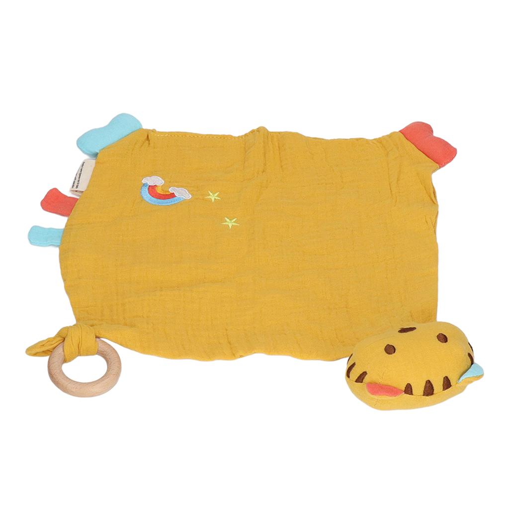 Tkanina Przytulanka Koc Bawełniany Kształt Tygrysa Gryzak Do Gryzienia Uspokajający Emocje Komfort Dziecka