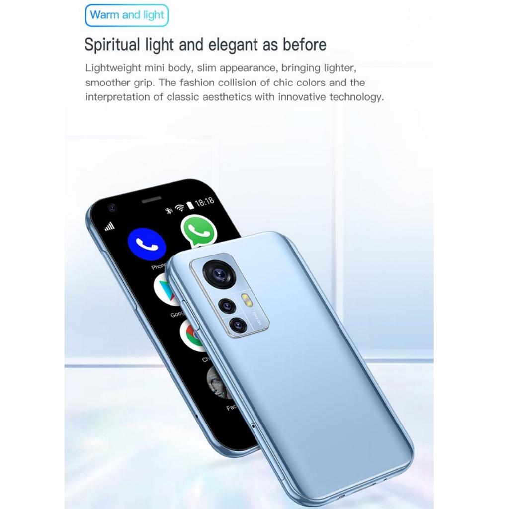 Soyes D18 Super Mini Smartphone WCDMA 3G 2,5 Zoll HD-Bildschirm 1 GB RAM 8 GB ROM Dual SIM Dual Standby 2MP MTK GPS WIFI Android Kleines Handy