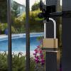 Zinc Alloy Combination Padlock Rustproof Padlock Hardware No Key Code Lock  Indoor Outdoor Use