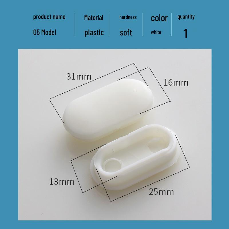 Toilet Seat Cushion: Anti-slip Shock Absorbing Silent Rubber Pads
