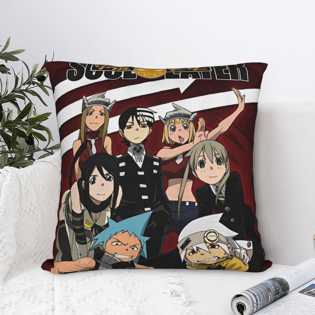 Dekorative Kissenbezüge soul eater comics anime Merchandise Sitz Kissenbezug Hülle Quadratisch Mehrere Größen