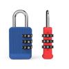 2Pcs Rust-proof Metal Code Lock Waterproof Anti-theft Padlock  Dormitories Door