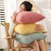 Plush Velvet Pillow Cover Premium Teddy Fleece Sofa Cushion Case Office Nap Pillow Seat Back Support Home Decor Throw Pillowcase