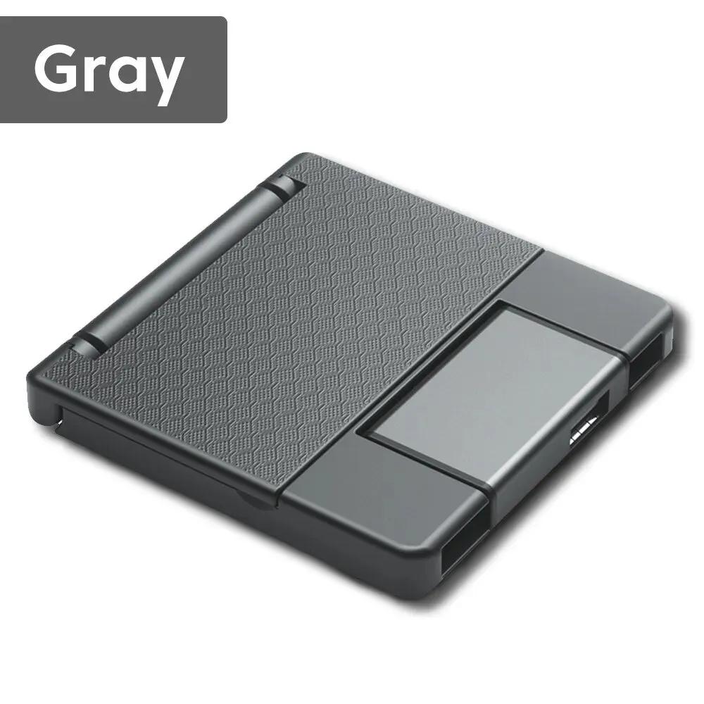 

For Apple Cell Phone OTG Converter External U Disk SD Camera TF Multifunctional Card Reader 7-in-1 Adapter Storage Box серый