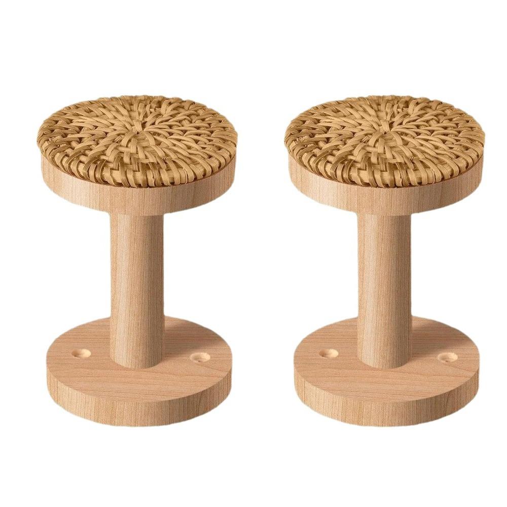 

2 Pack Round Shape Curtain Tiebacks Wall Mounted Wall Hooks Simple Curtain Holdback Home Office 2pc