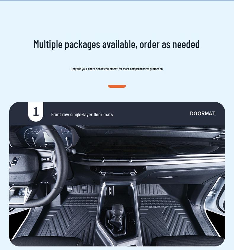 Eco-Friendly TPE Floor Mats for Wuling Jiachen - Full Coverage Interior Protection