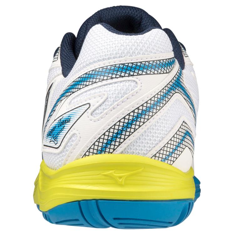 Mizuno Break Shot Comfortable Versatile Non-Slip Durable Low-Top Tennis Shoes Men Sneakers White Blue 61GA234015