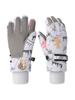 Ski Gloves Kids Winter Boys Girl Warm-Keeping and Cold-Proof Windproof Fleece Thickened Cotton Snow Playing Waterproof Five Fingers