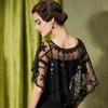 Bling Bling Sequins Poncho Coat Retro Flapper Shawl  Dress Decorative Shoulder