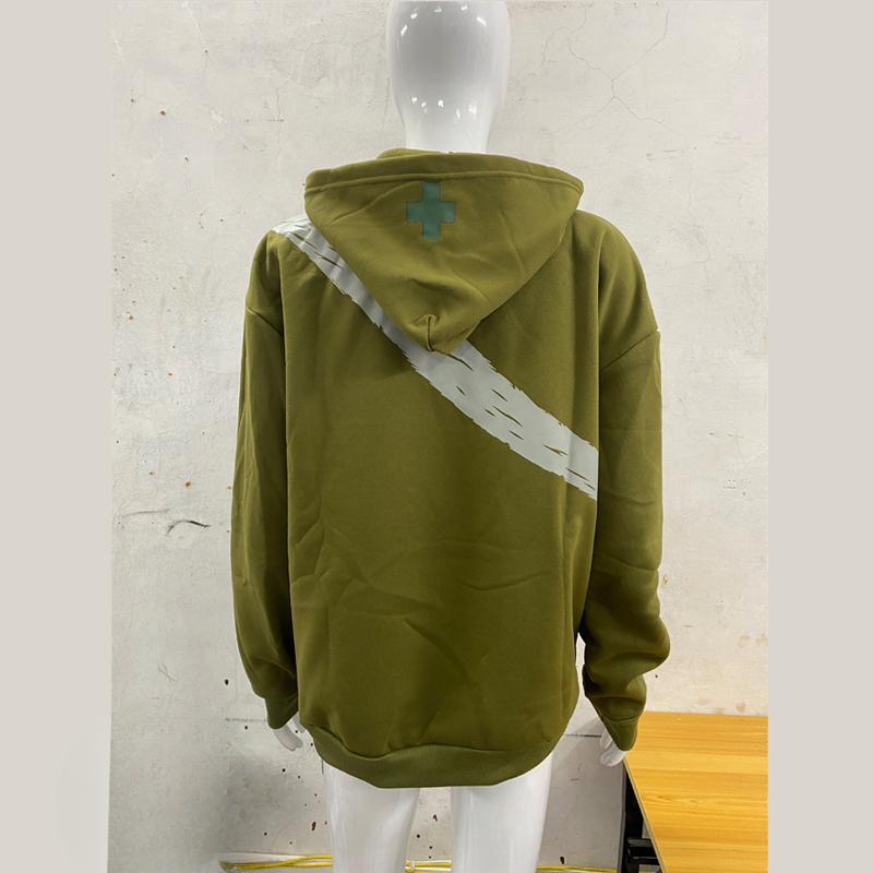 European and American personalized printed long sleeved retro street trend Y2K hoodie