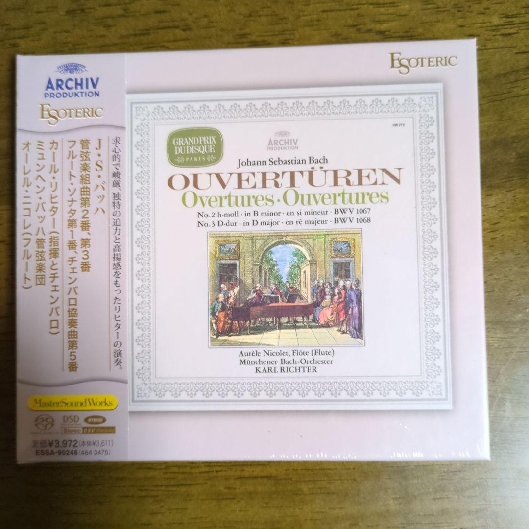 

[USED] ESOTERIC SACD J. S. Bach Orchestral Suites, Flute Sonatas, etc.