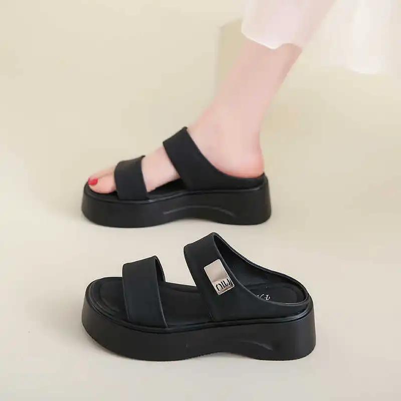 Fashion Backless Summer Flip Flops Woman Sandals Slippers Non Slip Beach Sandals Ladies Shoes Sneakers Sport Welcome Deal Cute
