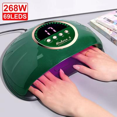 69 LEDs Professionelle UV LED Nageltrockner Lampe zum Trocknen aller Nagelgel-Polituren Infrarotsensor Nagellampe für Maniküre Salon Werkzeug