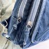 Retro Large-capacity Washed Denim single-Backpacks Women's Commuting Totes Bag 2026 Women's Bag Daily Shopper Handbags Bolsa