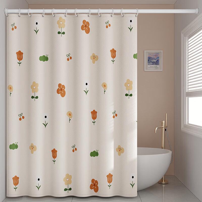 LIEI Anti-mold Polyester Shower Curtain