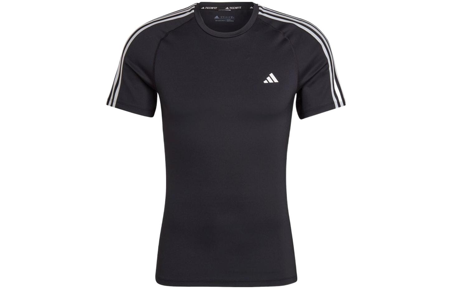 Adidas Techfit 3 Stripes Training Tee HD3525