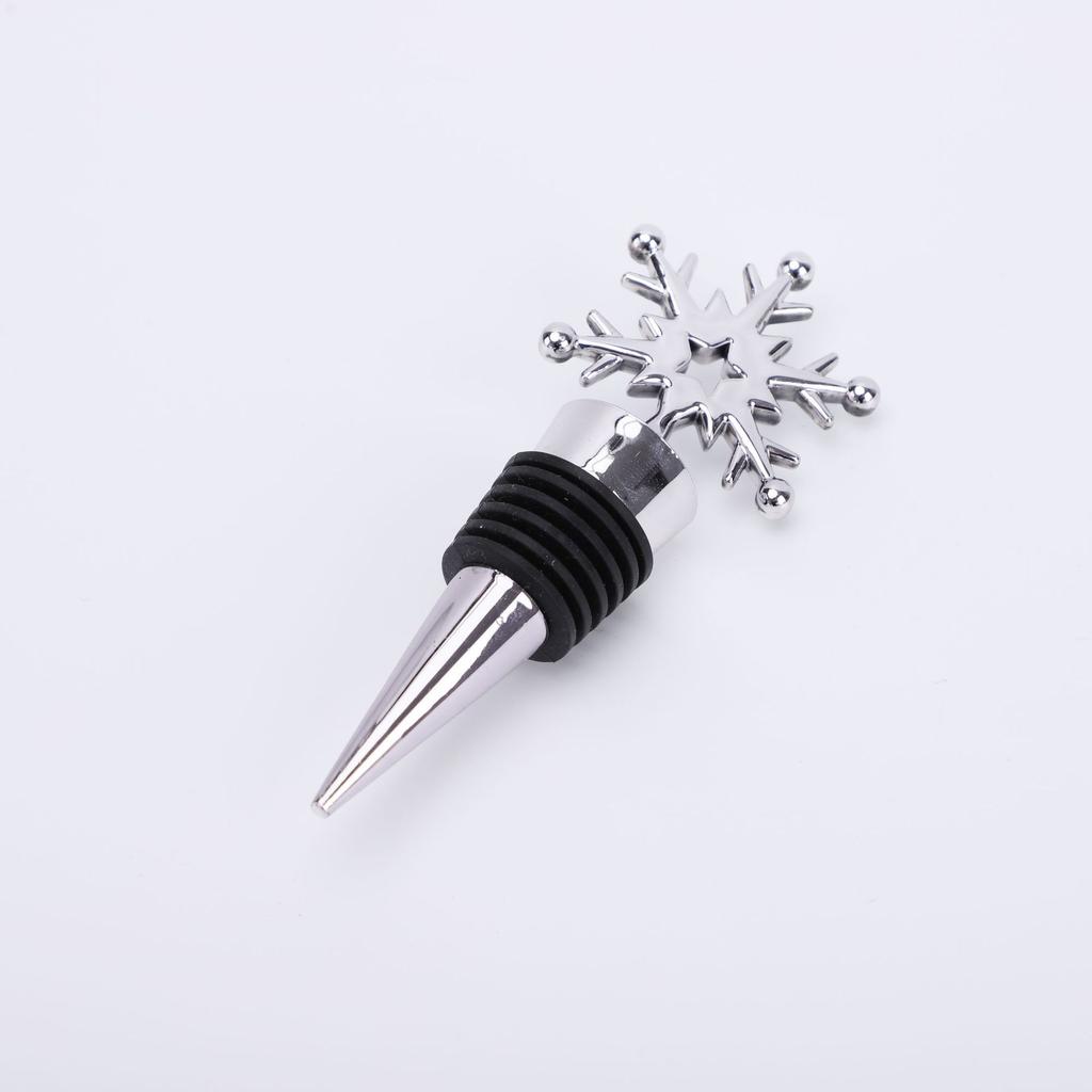 Creative Red Wine Stopper Champagne Stopper Gift Preservation Sealed Wine Stopper Snowflake Crown Bottle Stopper