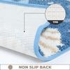 Seashell Super Soft Anti Skid (40x60 Cm) Super Absorbent Mats Microfibre 2000 GSM Mat for Bathroom/Bedroom/Kitchen/Door Mat/Floor Mat (Pack of 1)