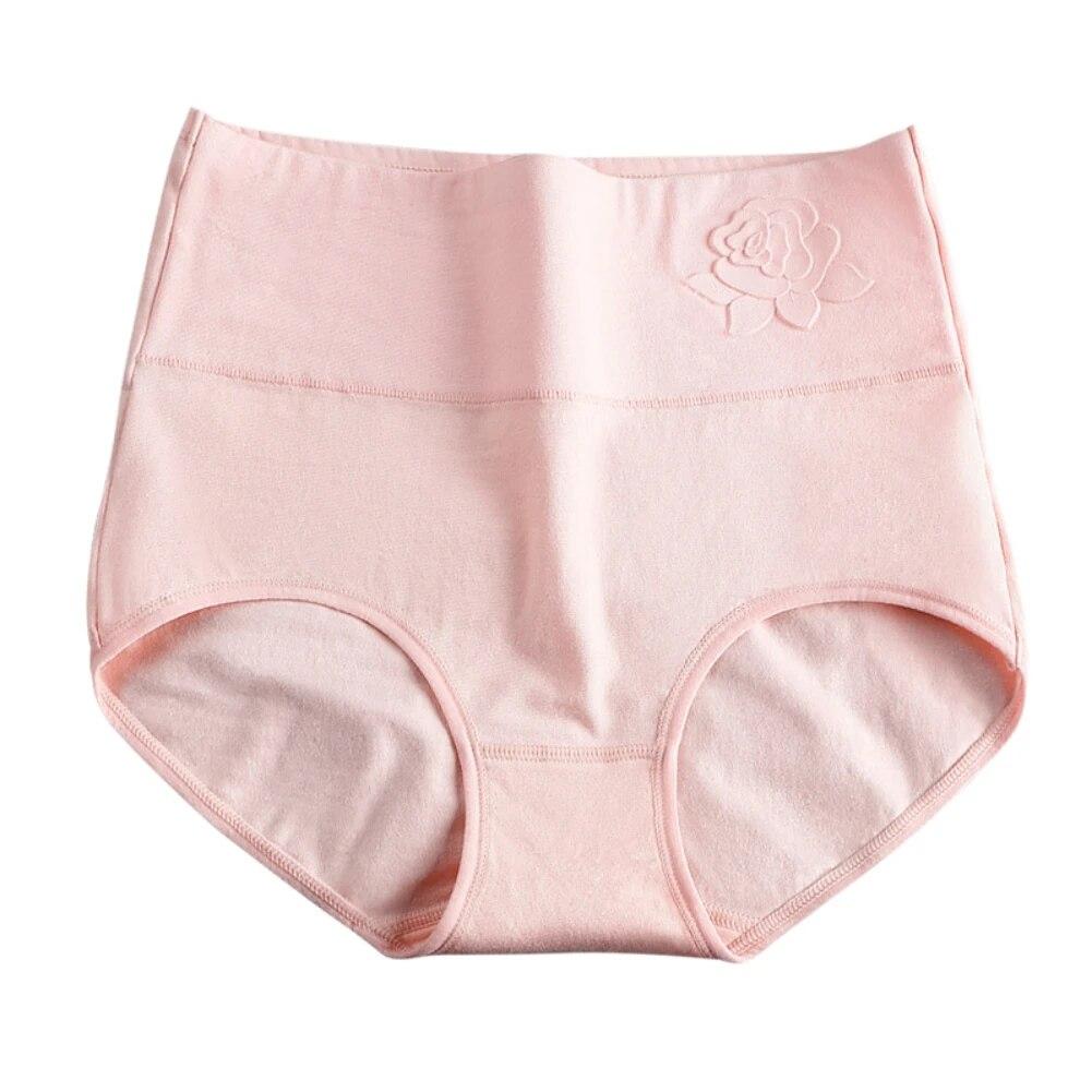 High Waist Postpartum Panties For Women Cotton Full Coverage Soft Comfortable Briefs Panty Plus Size