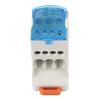 80A DIN Rail Terminal Block With Cover Power Junction Box  Computer Room Cabinet