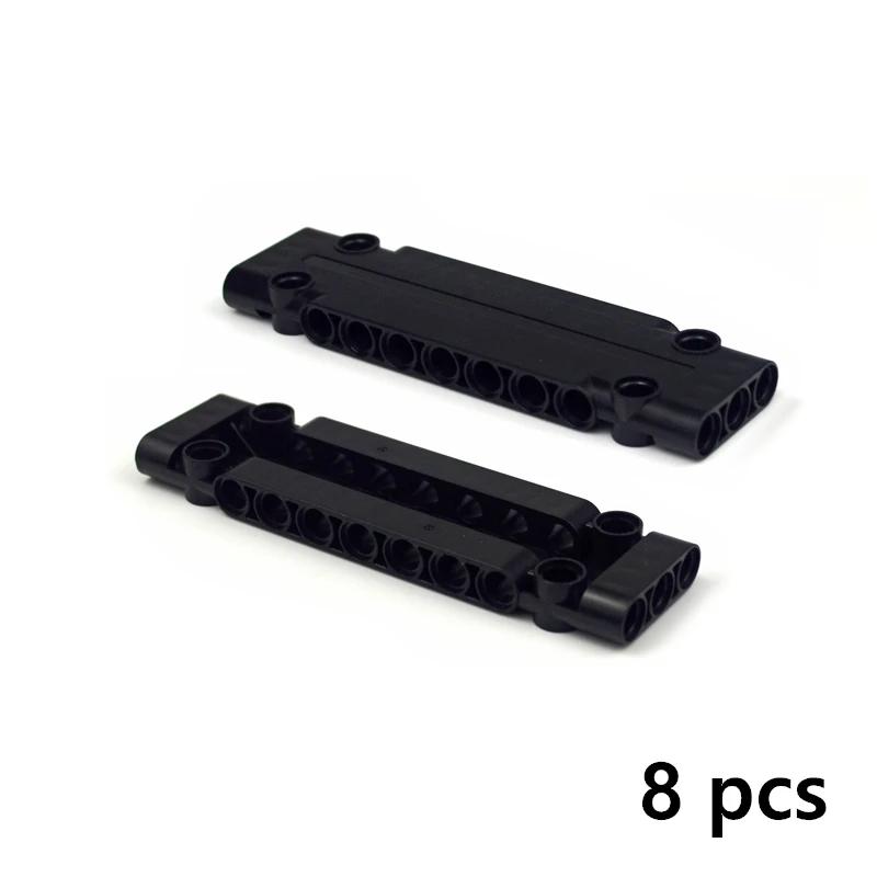 MOC Parts Brick Works With All brand Technical Parts 64782 15458 Flat Panel Plate 1x5x11 1X3X11 Mechanical Construction Bricks Car