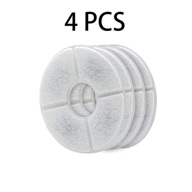 

Фильтры для фонтана для кошек, тройная система фильтрации, замена фильтра для фонтана для кошек на 84 унции/2,5 л, автоматический фонтан для кошек