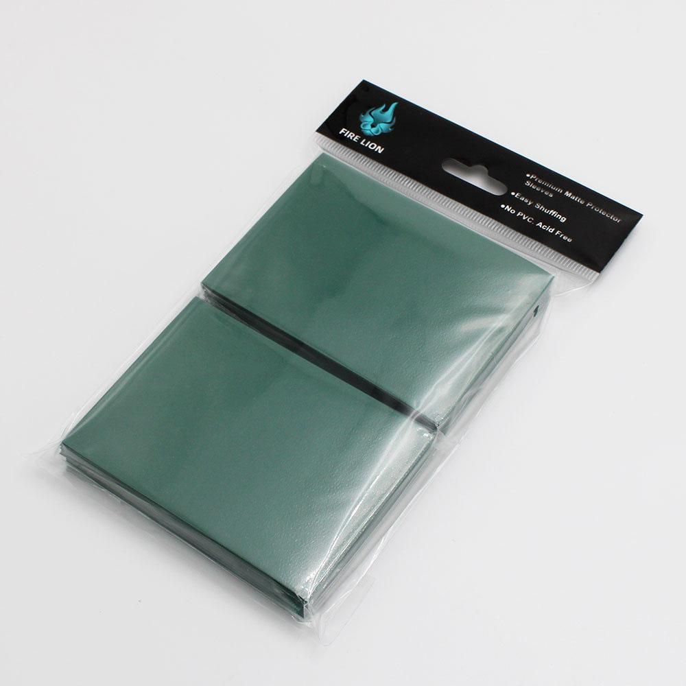 100PCS 66*91mm Penny Color Matte Katana Trading Card Sleeve Holder TCG Cards Protector for MTG Card Baseball card Sleeves