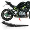 Motorcycle Heat Shield Cover Guard Middle Link Pipe Exhaust System Carbon Fiber Anti-Scalding Shell