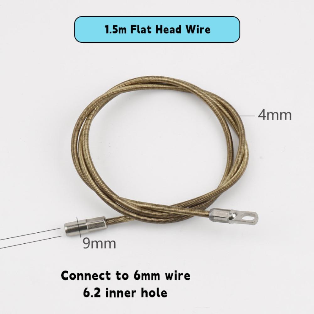 Connect To 6mm Wire Wire Puller Connector Head Fast Cable Puller Auxiliary Tools