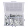 Cotter Pins Hairpin Pins Spring Cotter Pins Sturdy Clear Plastic Case