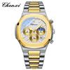 CHENXI Casual Business Men's Watches Sports Waterproof Chronograph Moonphase Multifunction Quartz Men's Watches Gifts
