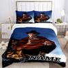 Custom Textile Nightmare Horror Bedding 3 Piece Set HD Print Duvet Cover Pillowcases for Teens Adult Bedroom Decoration