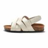 2026 Nuovi Sandali in Sughero Primavera ed Estate Scarpe da Ragazzo Studenti Infradito da Bambina Moda Spiaggia KWN